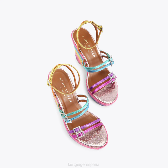 Kurt Geiger mujer cuña de pierra londres 2LPR191 | calzados varios/otros